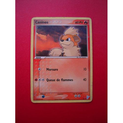 Caninos  - Rouge Feu / Vert Feuille - 64/112 - Vf - 60 Pv