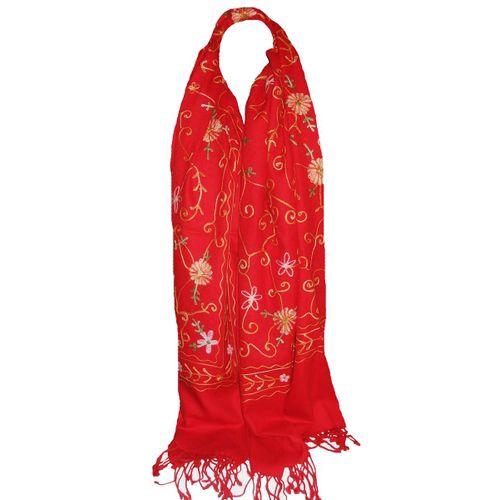 Etole Echarpe Femme Brodée - Chale - Idée Cadeau