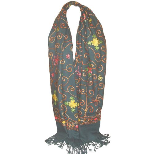 Etole Echarpe Femme Brodée - Chale - Idée Cadeau