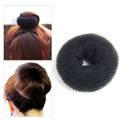 Trixes New Black Hair Bun Ancien Donut Doughnut Anneau Shaper Styler Coiffure 