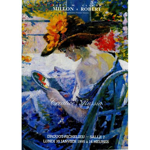 Catalogue De Vente Aux Encheres De Tableaux Russes "Créative Russia" 0