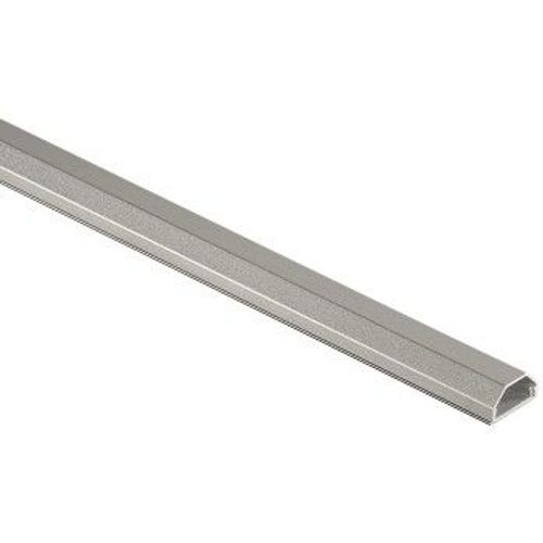 hama Protege-cable,aluminium, anguleux,long.: 1,10 m, argent