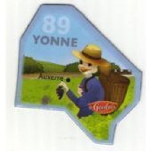 Magnet Le Gaulois "Yonne 89"