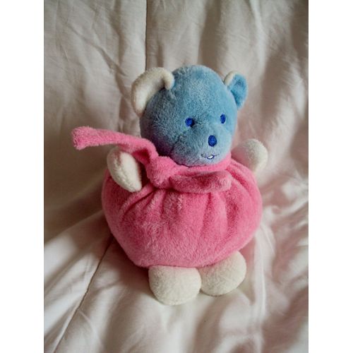Doudou Ours Boule Rose Musti By Mustela