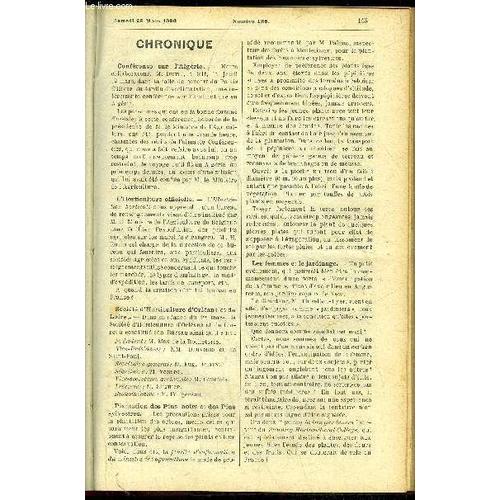 Le Petit Jardin Illustre N° 125 - Chronique ; Les Cypripedium, L. Guillochon ;  La Taille Du Pêcher, A. Gourlot ; L'aubergine, Em. Fos ; Crotons & Dracoenas Leur Multiplications Dans L'eau ...