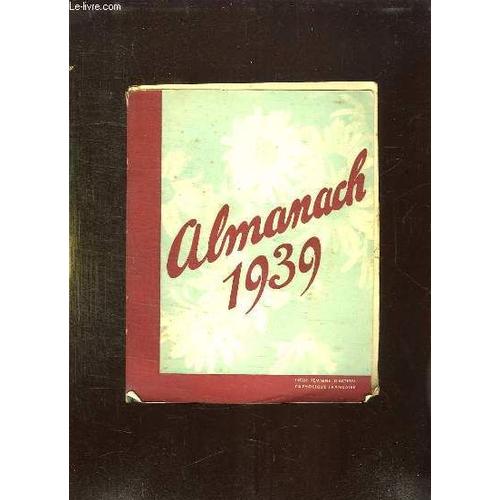 Almanach Femmes 1939.