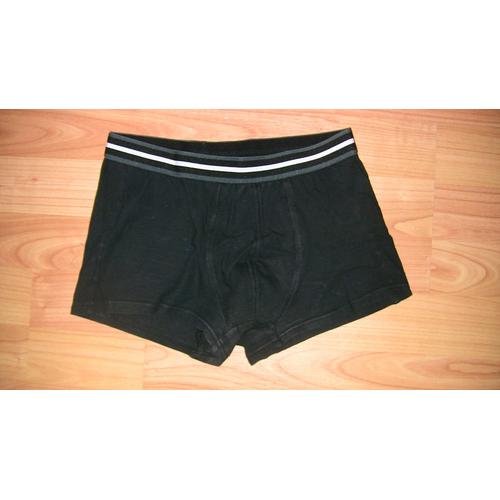 Boxer Noir Taille 10/12 Ans