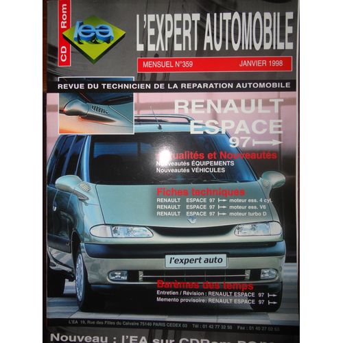 Revue Technique Renault Espace Depuis 97.