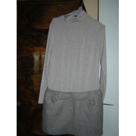 Robe-Jupe Col Roule 3 Suisses Collection 30% Laine 70% Polyester.