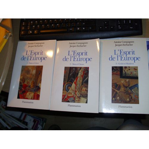 Esprit De L'europe Coffret 3 Volumes
