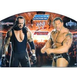 Wwe Wrestling Sous-Main Undertaker Vs Batista 48 X 36 Cm