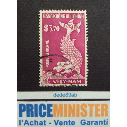 Vietnam..3.70$ Poste Aérienne. "Le Dragon". Oblitéré.