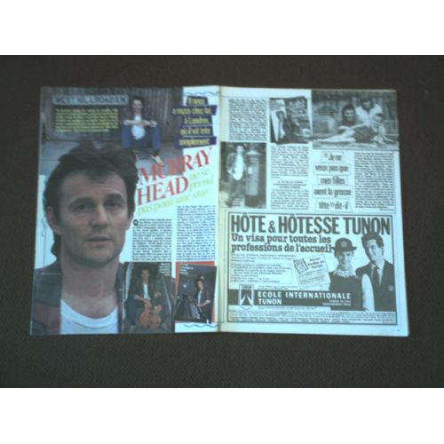 Ok 490 Madonna 1p / Murray Head 1.5p / Les Trucs De Karen Cheryl 1/2p / Francis Huster 1p / Modern Talking Couv / Petit Article Photo Sardou , Sting , Wham , Sophie Marceau , Cher , Brooke Shields.. 490