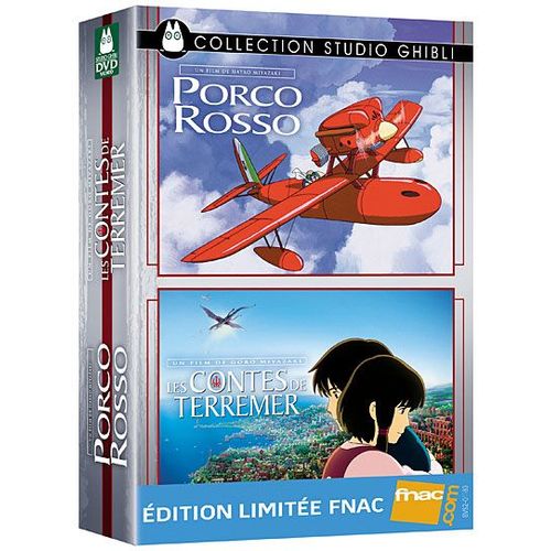 Coffret Collection Studio Ghibli: Porco Rosso + Les Contes De Terremer - Edition Limitée Fnac