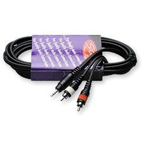 SYC3/MPS2CM E // Cable Mini Jack St / 2 RCA Male  3M