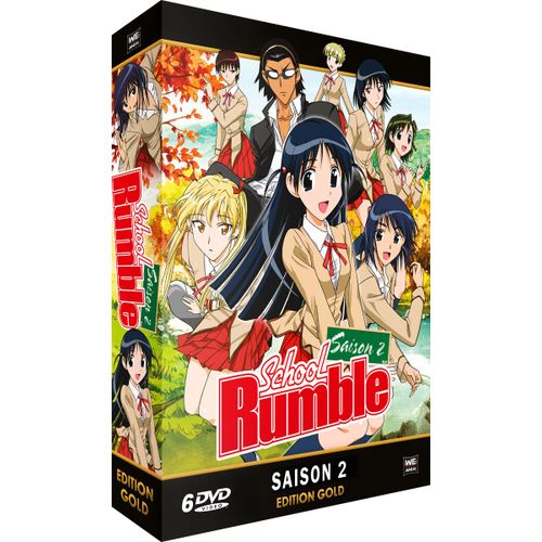 School Rumble - Intégrale Saison 2 - Edition Gold (6 Dvd + Livret)