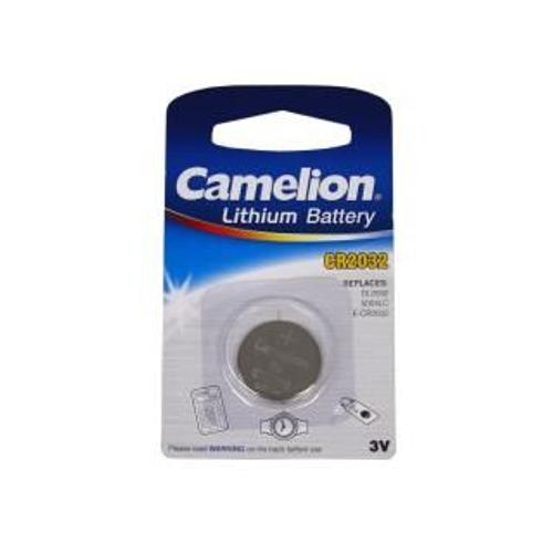 Camelion - 1 Pile Bouton Lithium CR2032 DL2032 5004LC E-CR2032 3V