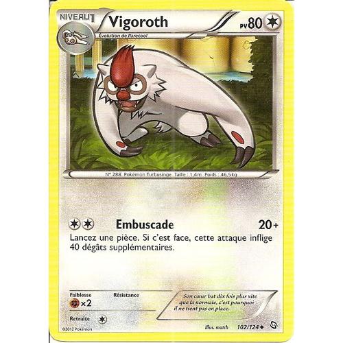 Vigoroth 102/124 - Dragons Exaltes