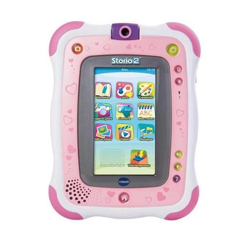 Tablette Enfant Vtech Storio 2 Rose Avec Appareil Photo Intégré