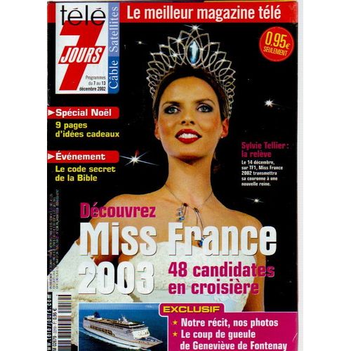 T7j 2219 Cate Blanchett 1/2p / Harry Potter 3p / Miss France 2003 Sylvie Tellier  6p / Axelle Red 1.5p / Philippe Djan 1.5p / Brad Pitt 1.5p / Corinne Touzet 1.5p / Steevy Boulay 1.5p / Armande Altaï 1.5p /  2219