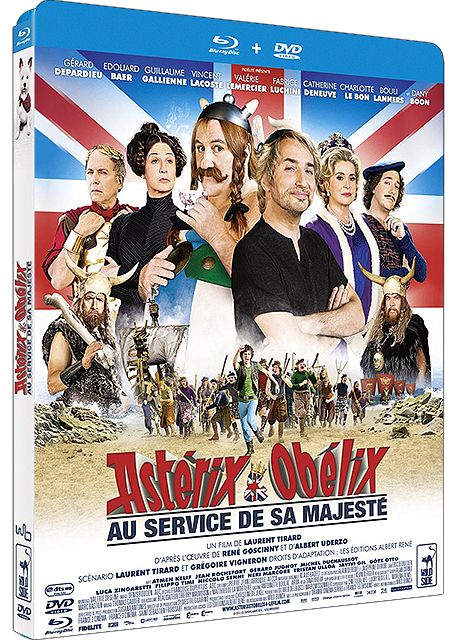 Astérix & Obélix Au Service De Sa Majesté - Combo Blu-Ray + Dvd