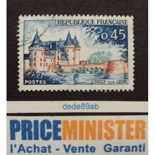 France..Le Chateau De Sully Sur Loire..Loiret. Oblitéré.