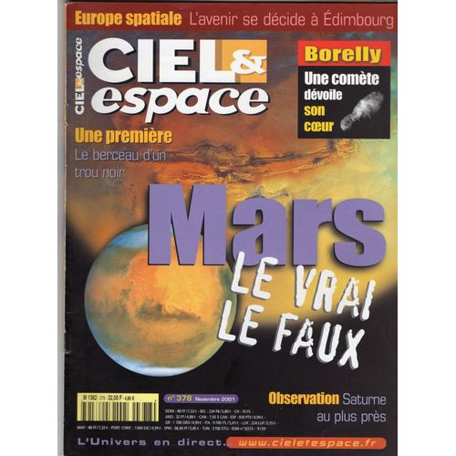 Ciel Et Espace N°378 (Planéte Mars : Le Vrai / Le Faux)
