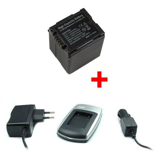 Chargeur + Batterie VBG260 pour Panasonic SDR-H20, H40, H48GK, H50, H60, H68GK