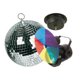Boule Disco, Boule a Facette 12W 51 LEDs 12.5x12.5x13CM Lampe de