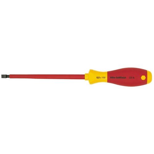 TOURNEVIS SOFTFINISH VDE/GS - TÊTE À FENTE  2.0 X 60mm - 320N