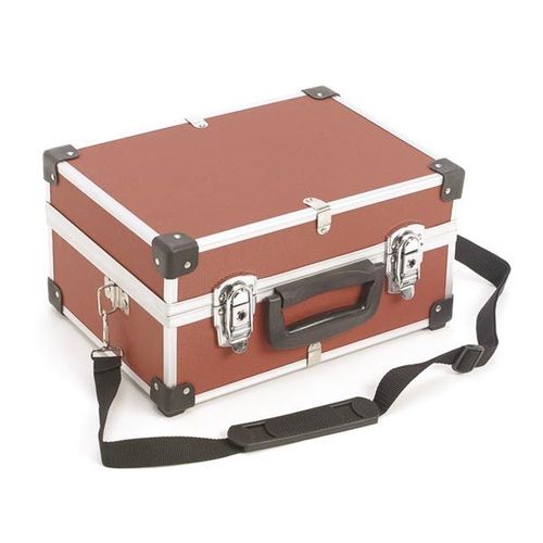VALISE ALUMINIUM 330 x 230 x 150mm - ROUGE