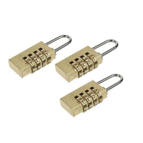 JEU DE 3 CADENAS A COMBINAISON 20mm