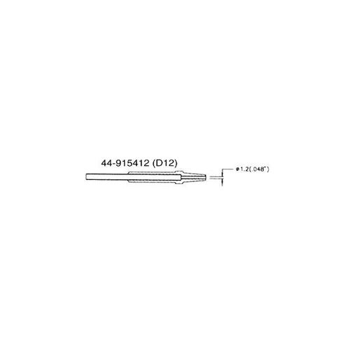 PANNE DE RECHANGE 1.2mm POUR STATION DE DESSOUDAGE VTDESOL2 & VTSSD