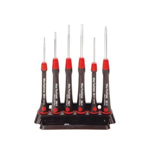 JEU DE TOURNEVIS À FENTE/PHILIPS PICOFINISH, 6 PCS -  260P K6