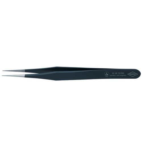BRUCELLE DE PRÉCISION ESD - INOXYDABLE - 110mm
