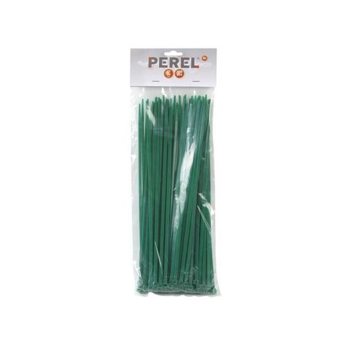 COLLIERS DE SERRAGE EN NYLON - 4.8 x 300mm - VERT (100pcs)