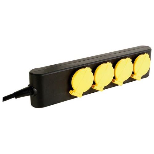 BLOC MULTIPRISES 4 PRISES - IP44