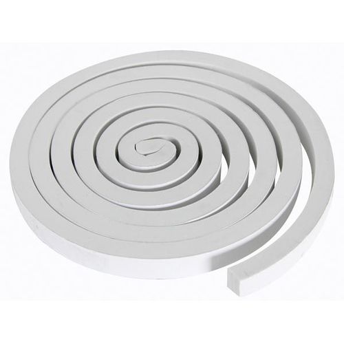 BOURRELET AUTOCOLLANT EN MOUSSE - 15mm x 2m - BLANC