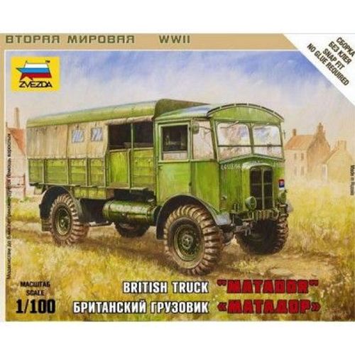 Maquette Camion Britannique Matador-Zvezda