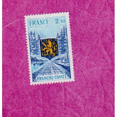 Timbre France Franche-Comté Neuf 1977