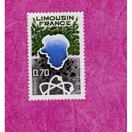 Timbre France Limousin Neuf 1976