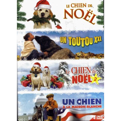 Coffret 'chiens': Le Chien De Noël - Un Toutou Xxl - Le Chien De Noël 2 - Un Chien À La Maison-Blanche -