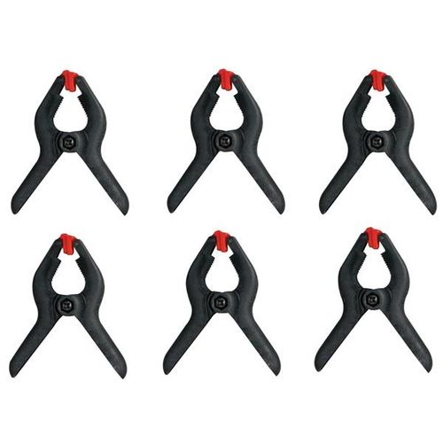 PINCES À COLLER PVC 2.5" - 6 pcs