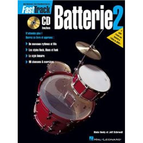 Fasttrack Drum Method - Book 2 - French Edition