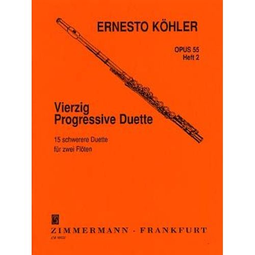Köhler : 25 Progressive Duets Op. 55 Vol. 2