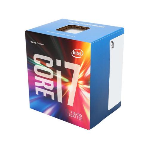 Processeur Intel Core i7 6e generation 6700 Skylake Quad-Core 3,4 GHz LGA 1151 65 W