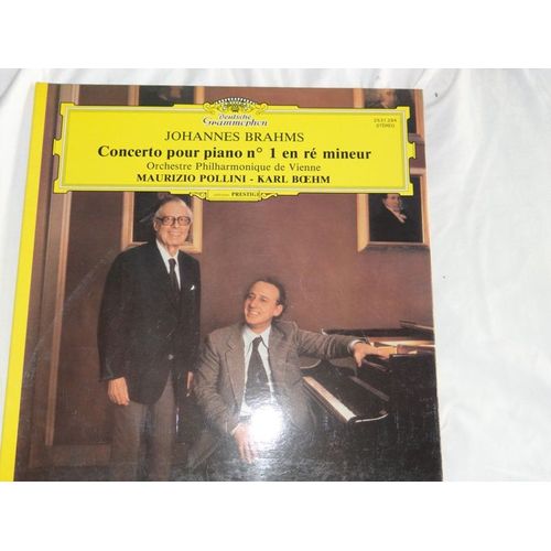 Concerto Pour Piano N°1 En Ré Mineur Johannes Brahms