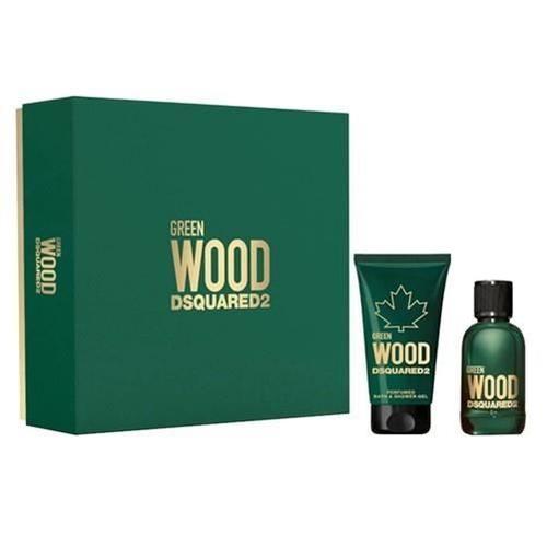 Set Dsquared2 Wood Pour Homme Eau De Toilette 100ml + Shower Gel 150ml 