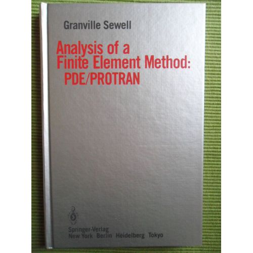 Analysis Of A Finite Element Method