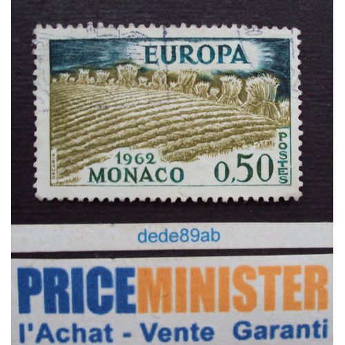 Monaco..0.50 Europa (La Moisson). Oblitéré